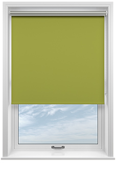 Energy Saving (Blackout), Green - Twist&Fit Roller Blind